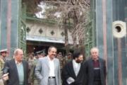 بزرگداشت مقام جان باخته جمشید گشتاسبی پس از سال ها مفقود شدن در آرامگاه قصر فيروزه