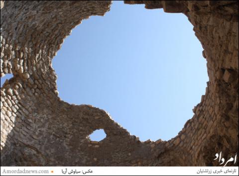 چهارتاقی ساسانی «تُل جنگی»٬ سازه ای استوار و پابرجا چهارتاقی ساسانی «تُل جنگی»٬ سازه ای استوار و پابرجا
