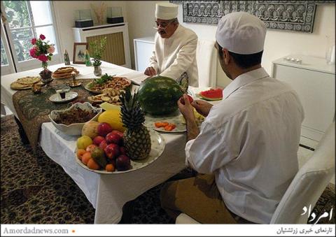 برگزاری گهنبار میان تابستان در مرکز زرتشتیان پاریس